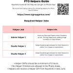 PTO Helper Guide - High School - Seniors