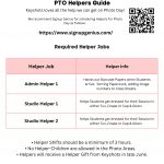 PTO Helper Guide - High School - Underclass